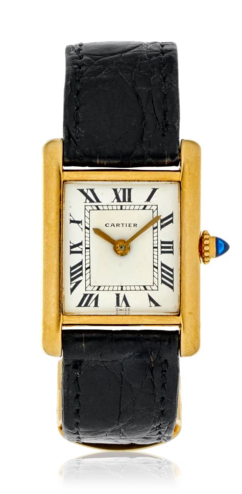 cartier tank watch ladies vintage